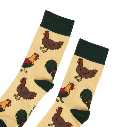 Bare Kind Save the Chickens Bamboo Socks