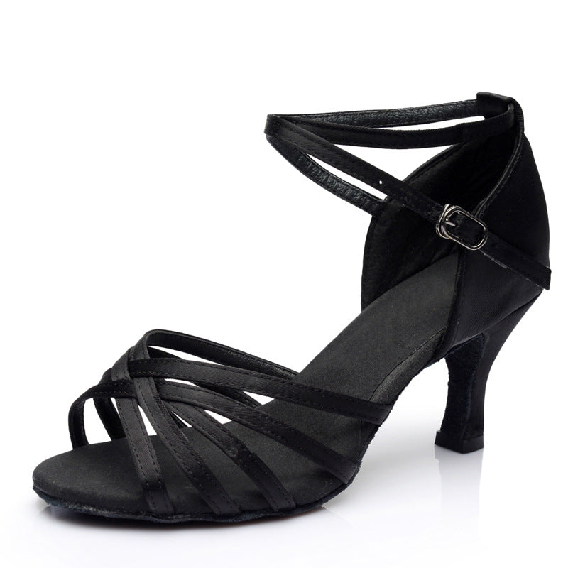 Womens Black Five Part 5 Heels