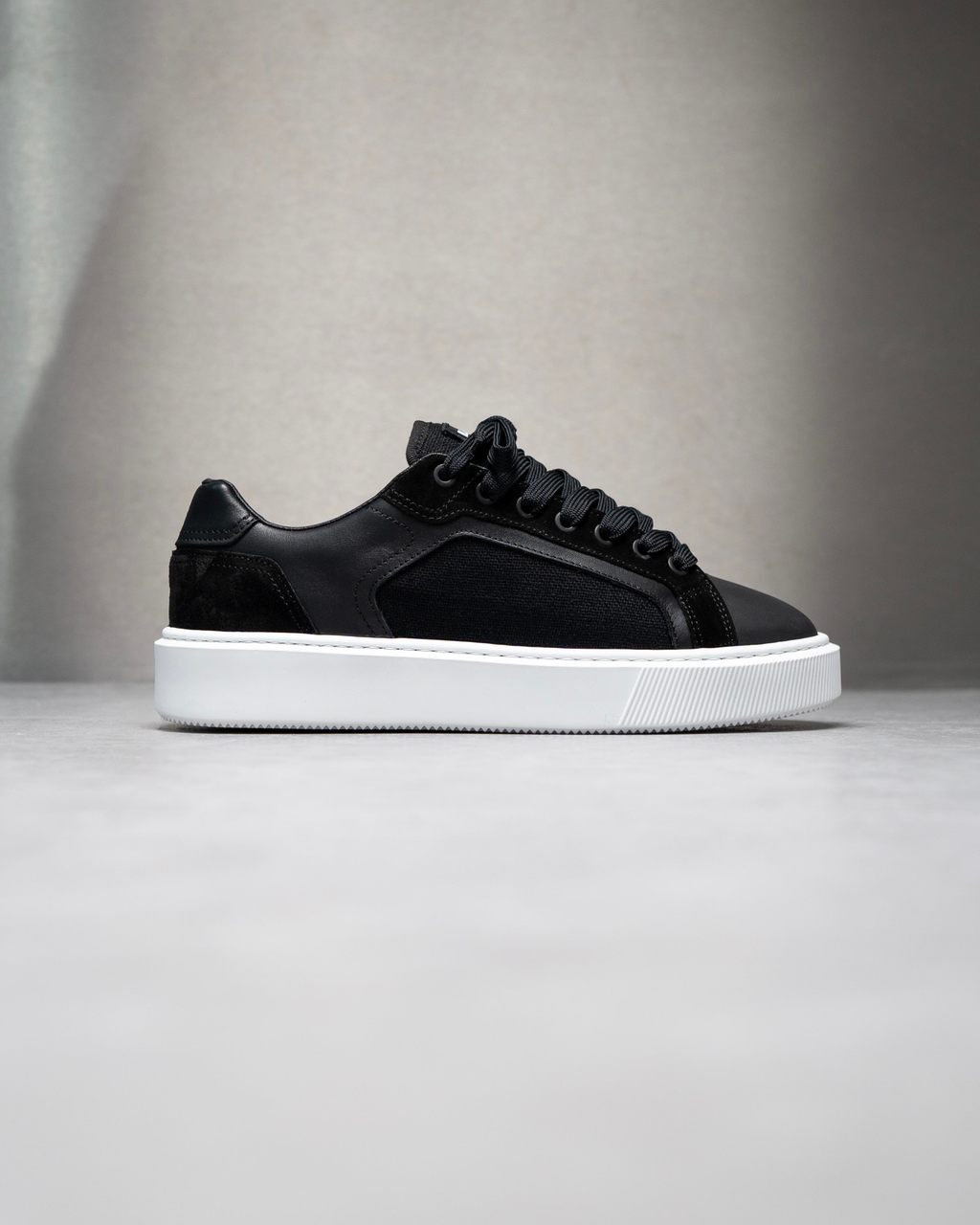 Blaekh Staple Black Trainers