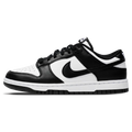 Nike Dunk Low Black White trainers main side profile