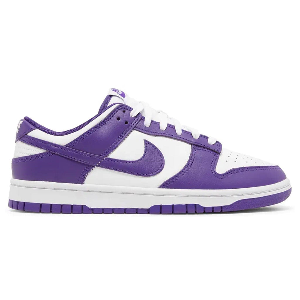 Nike Dunk Low Court Purple trainers alternate side view