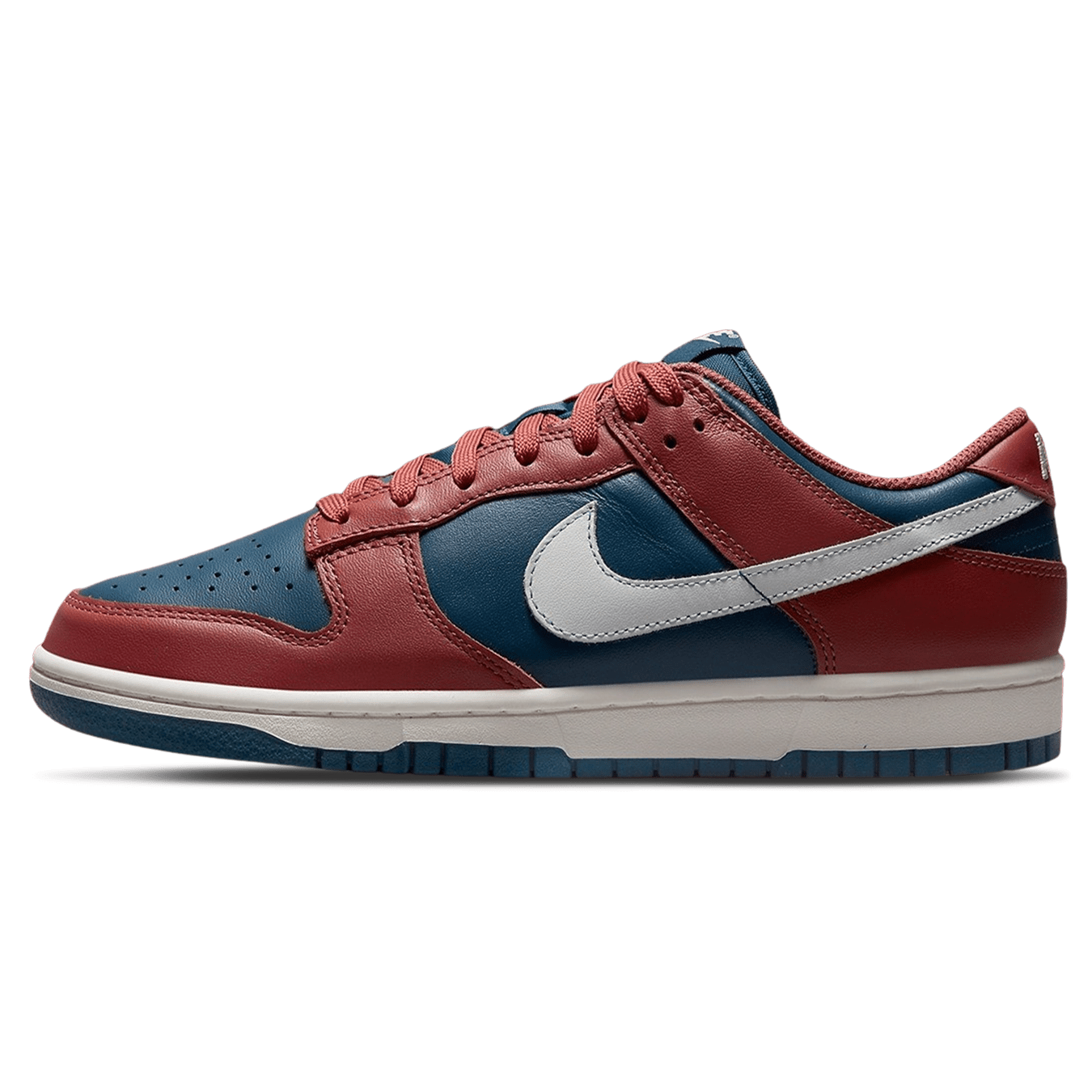 Nike Dunk Low Womens Canyon Rust Blue trainers main side profile