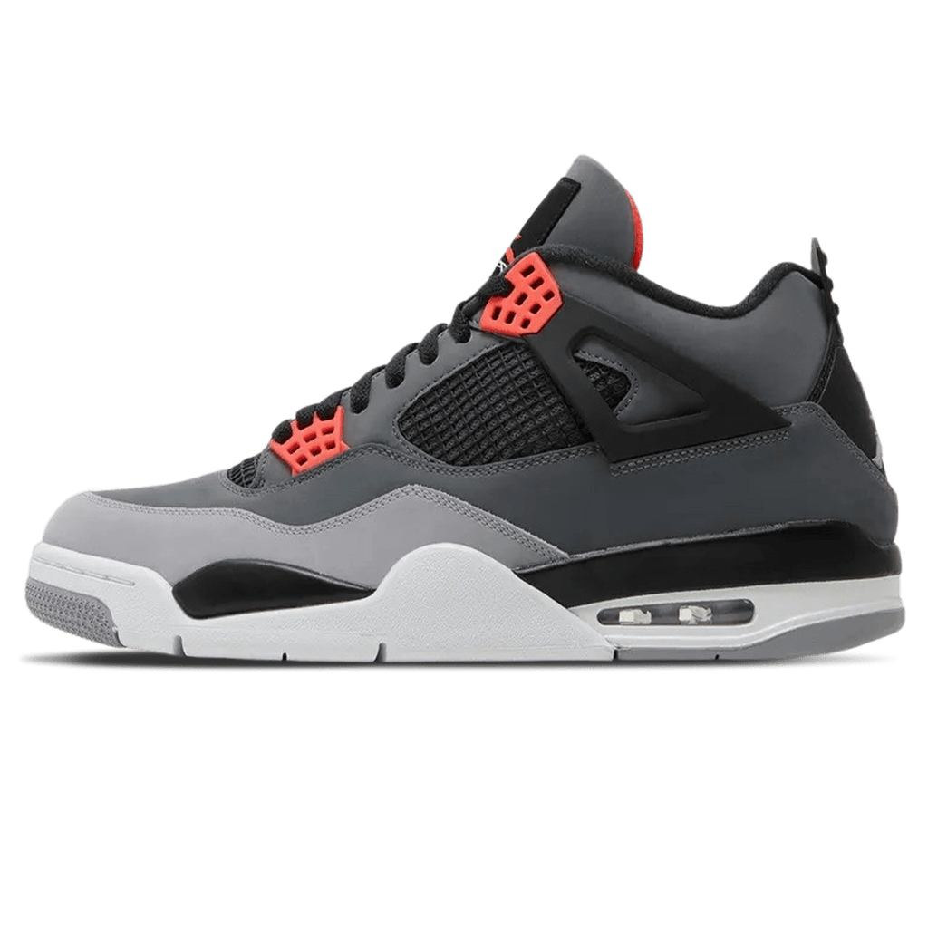 Air Jordan 4 Retro Infrared trainers main side profile