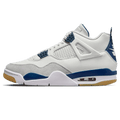 Nike SB x Air Jordan 4 Retro SP Navy trainers main side profile