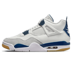 Nike SB x Air Jordan 4 Retro SP Navy trainers main side profile