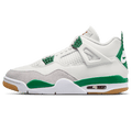 Nike SB x Air Jordan 4 Retro Pine Green trainers main side profile