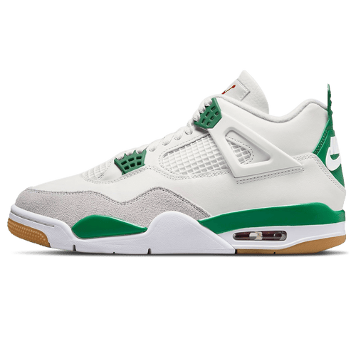 Nike SB x Air Jordan 4 Retro Pine Green trainers main side profile