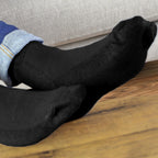 Dr.Socks 4 Pack Extra Wide Non Elastic Bamboo Diabetic Socks