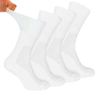 Dr.Socks 4 Pack Extra Wide Non Elastic Bamboo Diabetic Socks