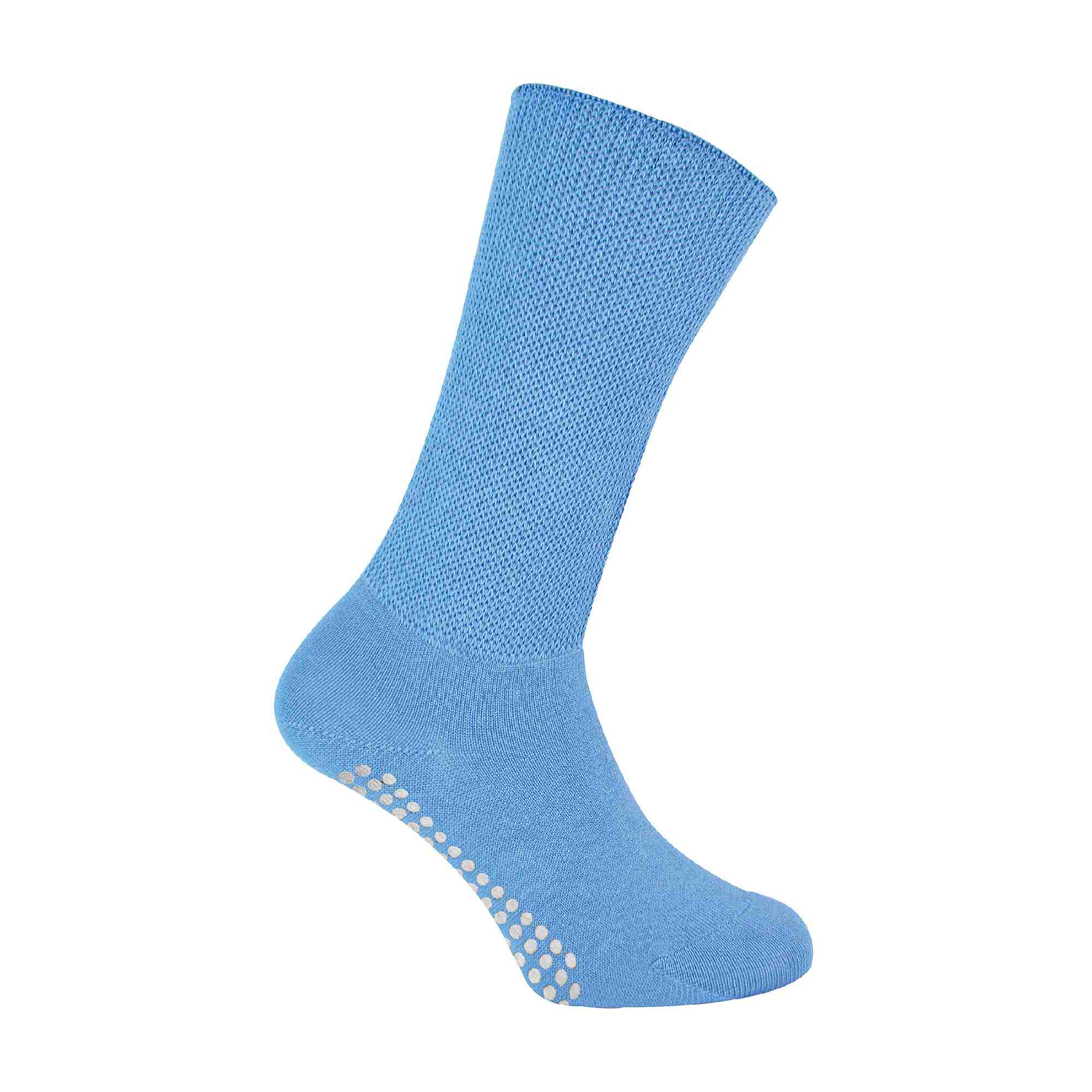 Sock Snob 1 Pack Extra Wide Bamboo Oedema Socks with Grips