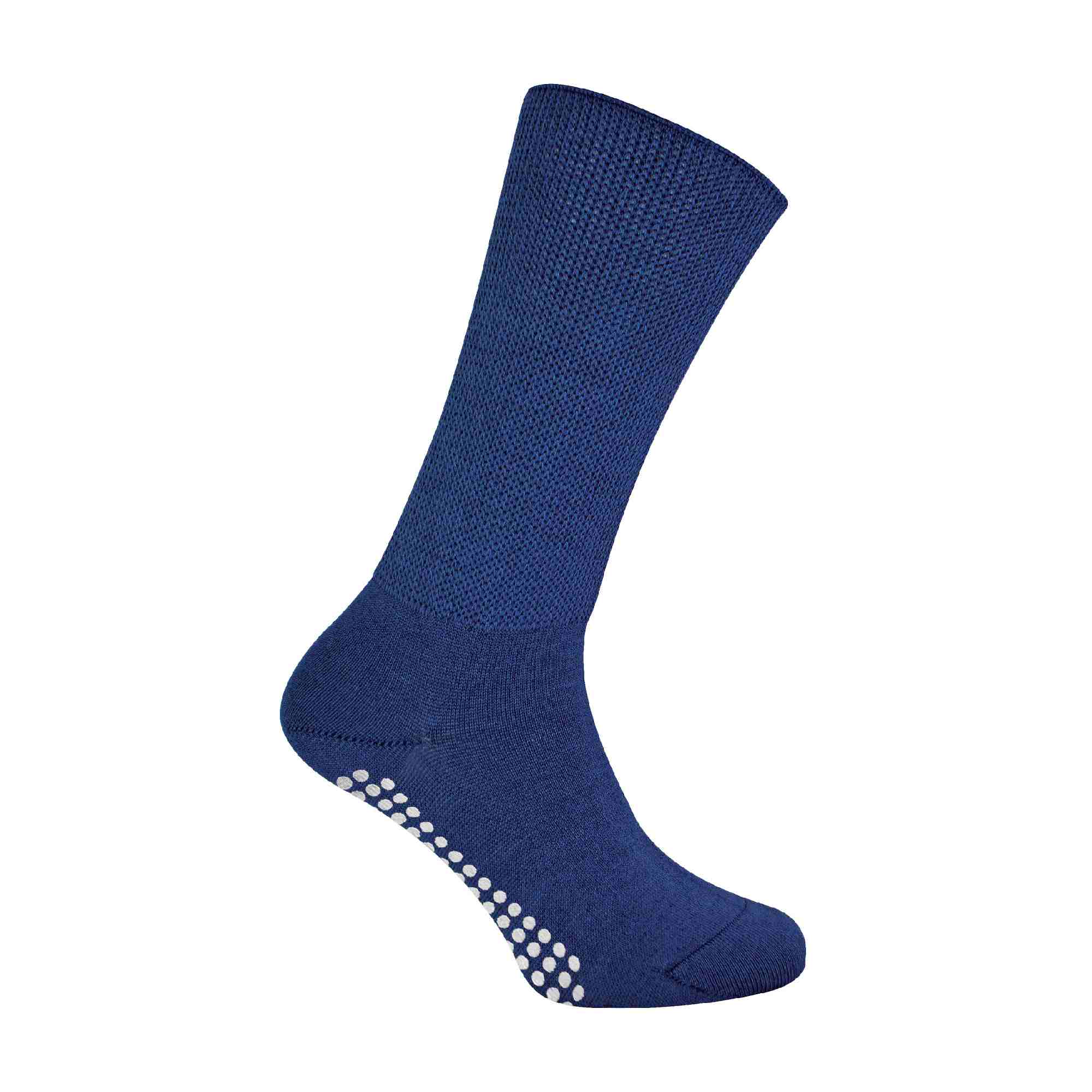 Sock Snob 1 Pack Extra Wide Bamboo Oedema Socks with Grips
