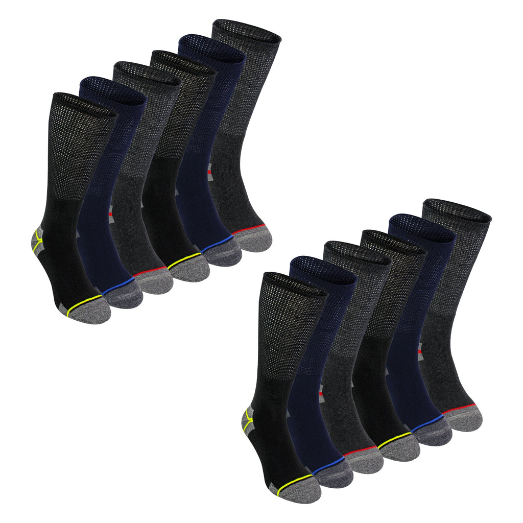 Dr.Socks Multipack Mens Diabetic Work Socks Non Elastic Breathable Diabetic Socks