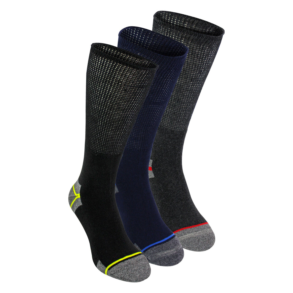 Dr.Socks Multipack Mens Diabetic Work Socks Non Elastic Breathable Diabetic Socks