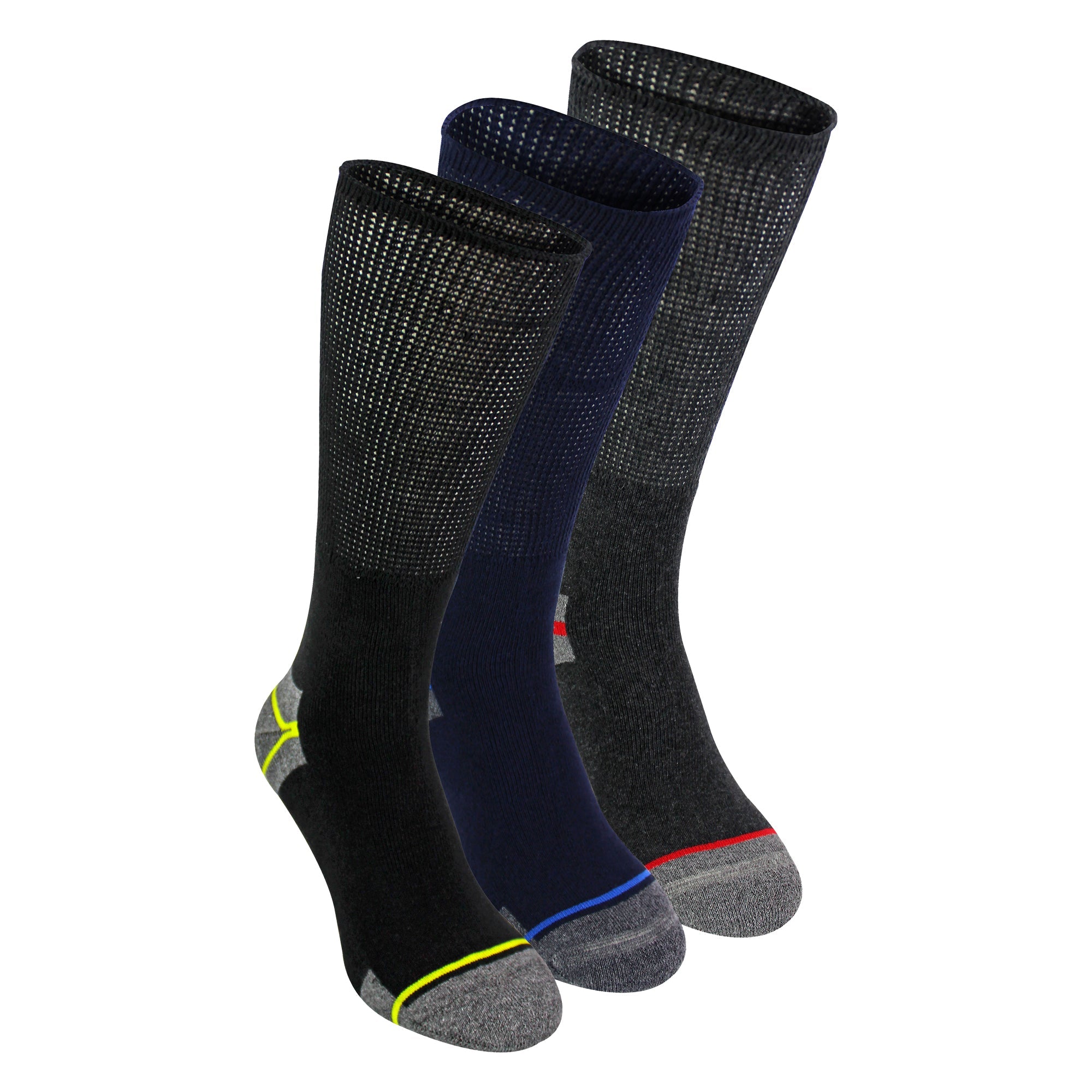Dr.Socks Multipack Mens Diabetic Work Socks Non Elastic Breathable Diabetic Socks