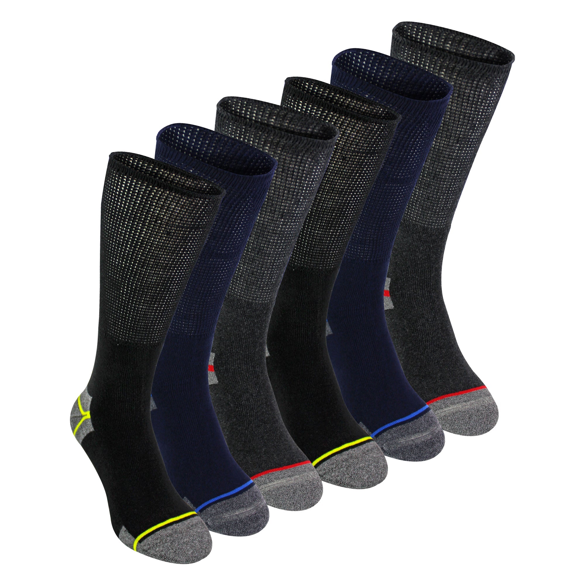 Dr.Socks Multipack Mens Diabetic Work Socks Non Elastic Breathable Diabetic Socks