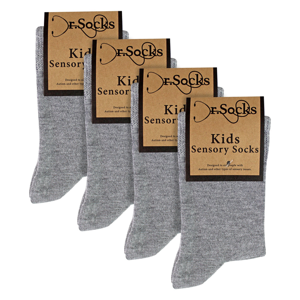 Dr. Socks 4 Pack Kids Boys Girls Bamboo Sensory Socks