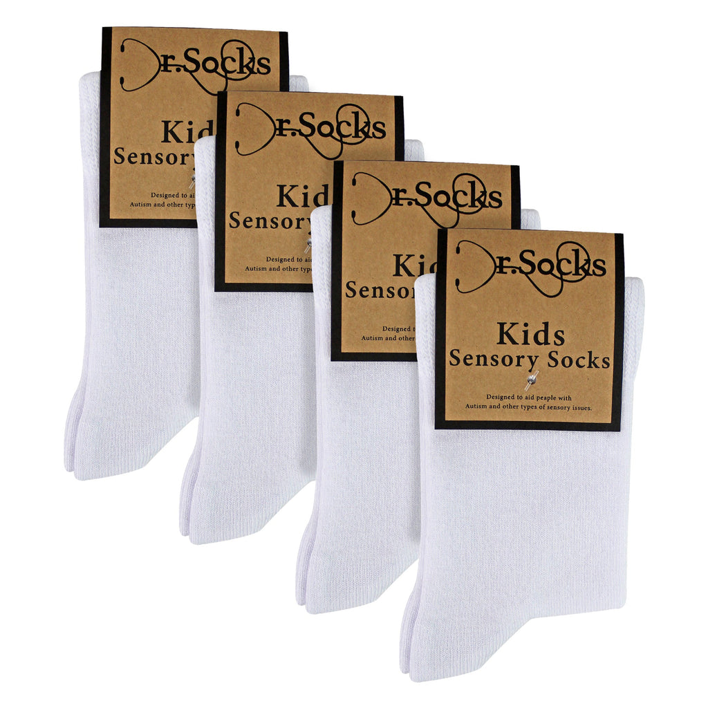Dr. Socks 4 Pack Kids Boys Girls Bamboo Sensory Socks