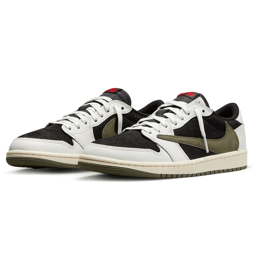 Air Jordan 1 Retro Low OG SP Travis Scott Olive Womens Trainers