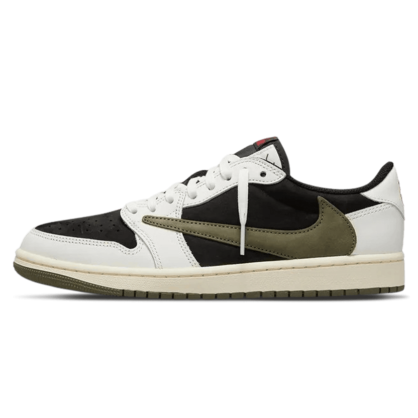 Air Jordan 1 Retro Low OG SP Travis Scott Olive Womens Trainers