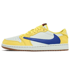 Air Jordan 1 Low OG Travis Scott Womens Canary trainers main side profile