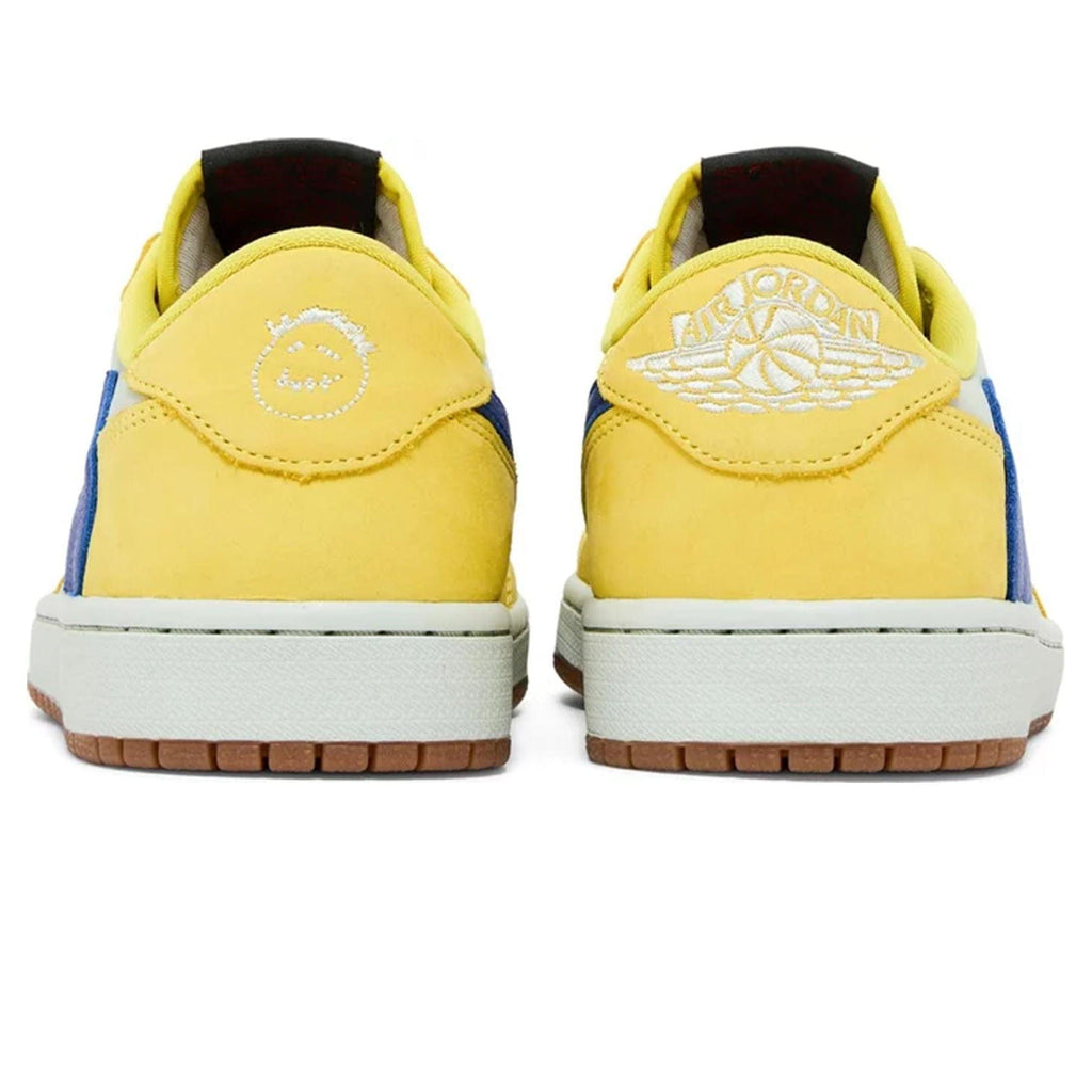 Air Jordan 1 Low OG Travis Scott Womens Canary trainers heel view