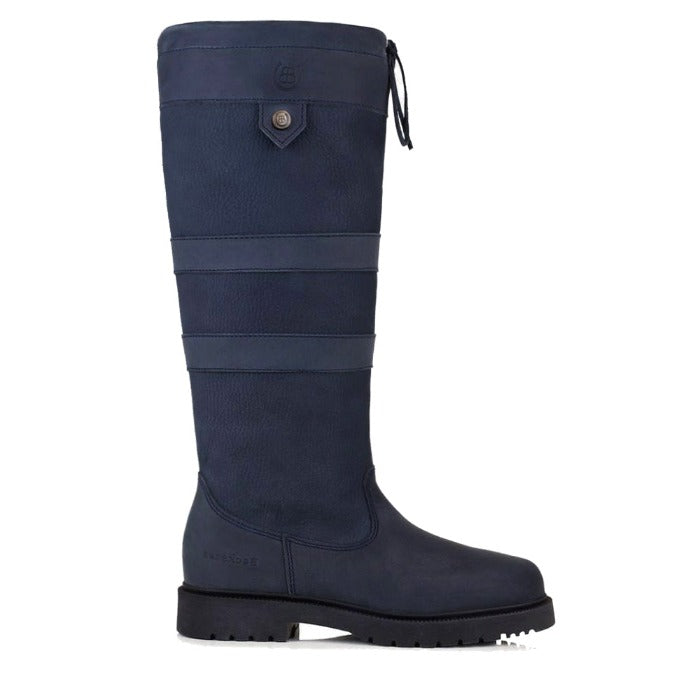 Bareback Footwear Dakota Waterproof Country Boots Blue Standard and Wide Fit