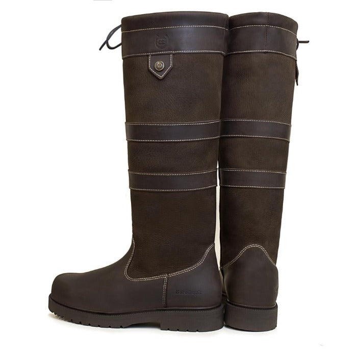 Bareback Footwear Dakota Waterproof Country Boots Brown Standard and Wide Calf
