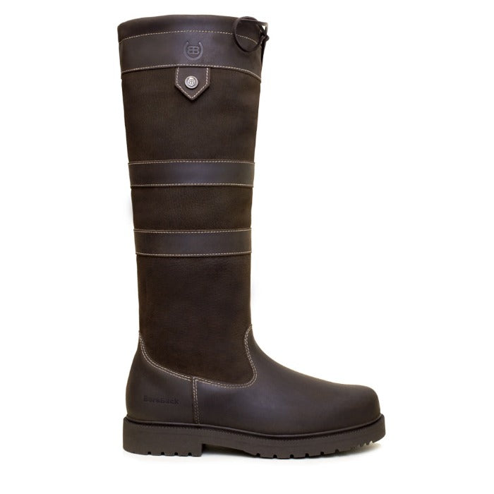 Bareback Footwear Dakota Waterproof Country Boots Brown Standard and Wide Calf