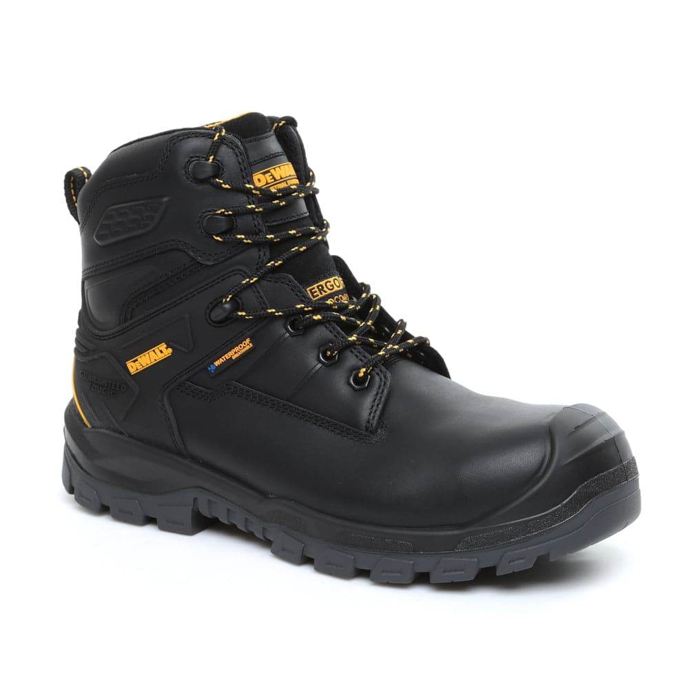 DeWalt Springfield Ergofit Waterproof Breathable Non-Metallic Safety Work Safety Boots Black