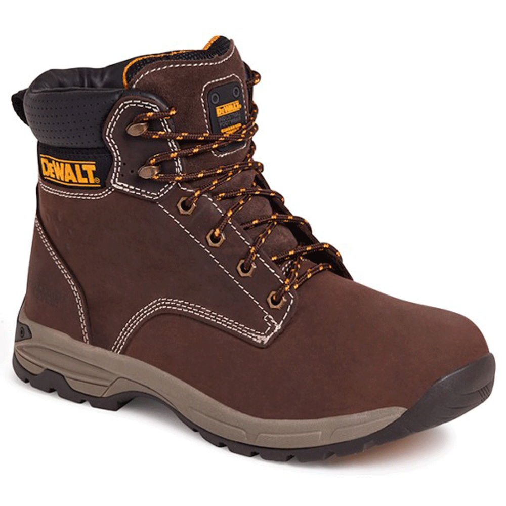 DeWalt Carbon Nubuck Steel Toe Hiker Boots Brown / Honey