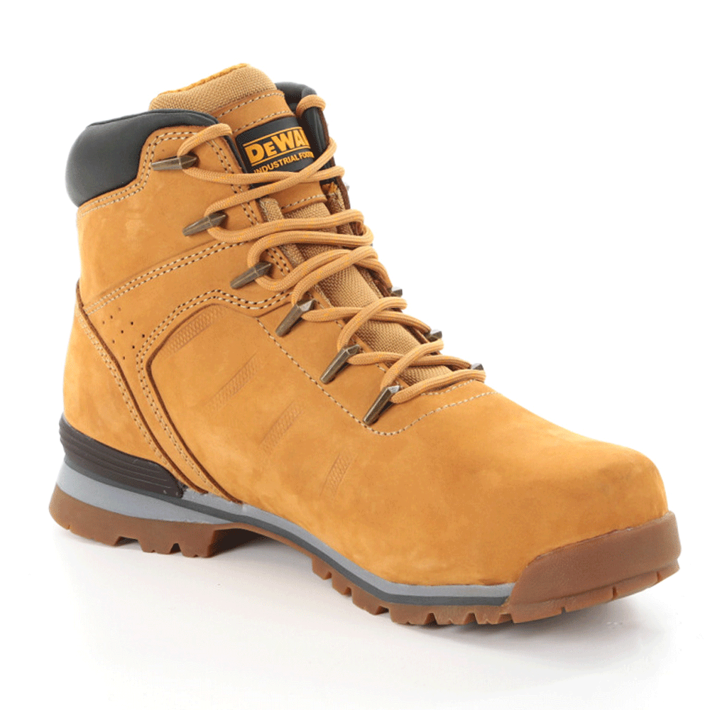 DeWalt Carlisle Steel Toe Cap Safety Work Safety Boots Stone / Wheat