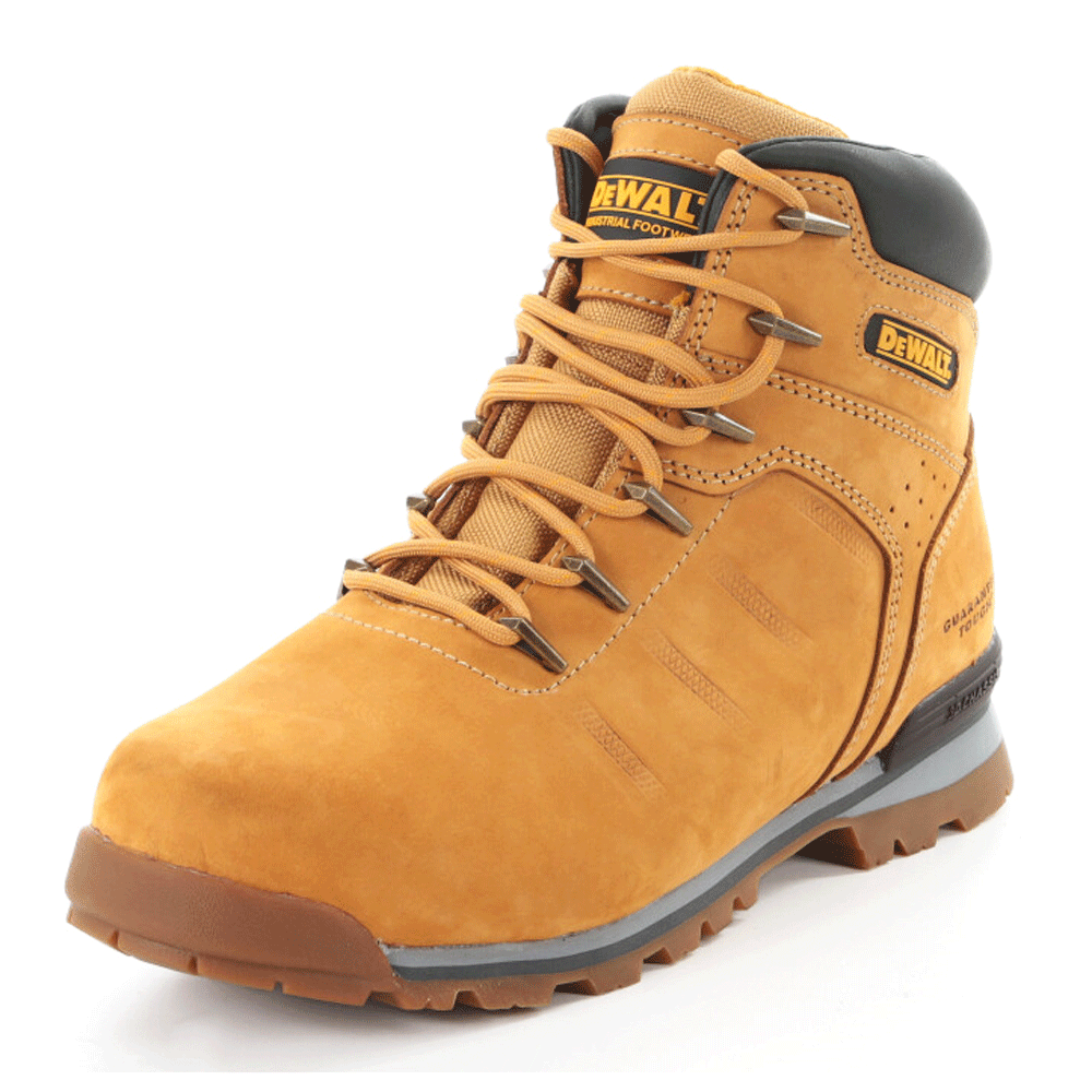 DeWalt Carlisle Steel Toe Cap Safety Work Safety Boots Stone / Wheat
