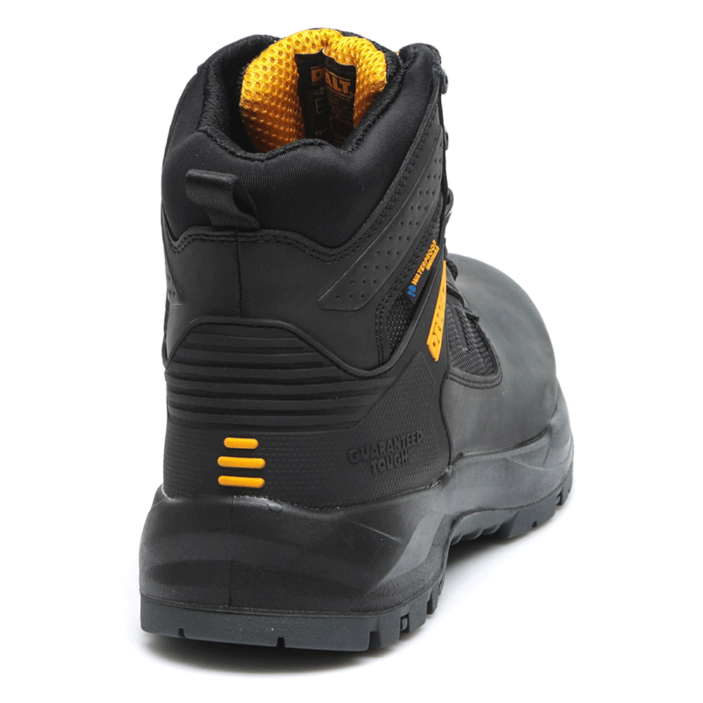 DeWalt Douglas Waterproof Steel Toe Cap Work Safety Boots Black