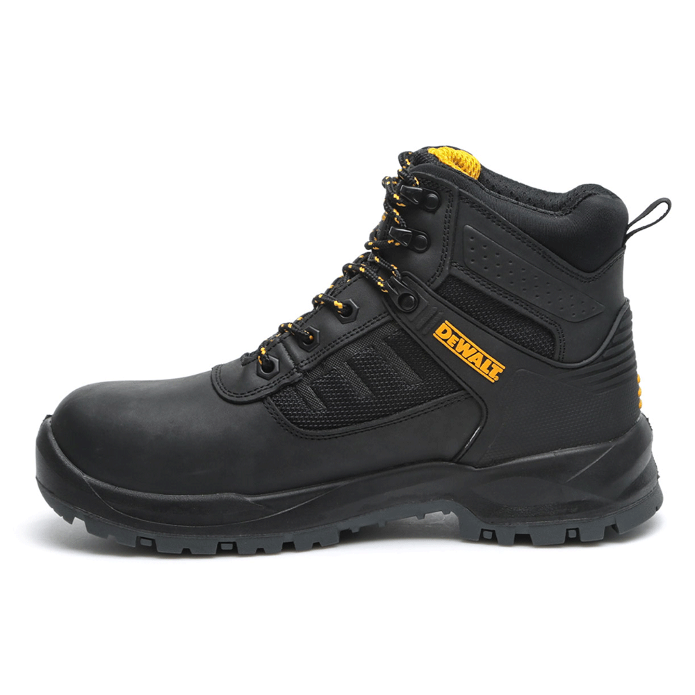 DeWalt Douglas Waterproof Steel Toe Cap Work Safety Boots Black