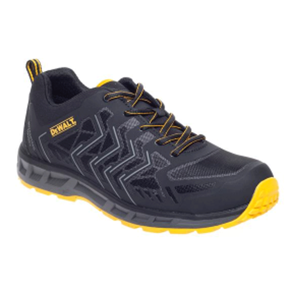 DeWalt Fargo Lightweight Steel Toe Cap Work Safety Trainers Black