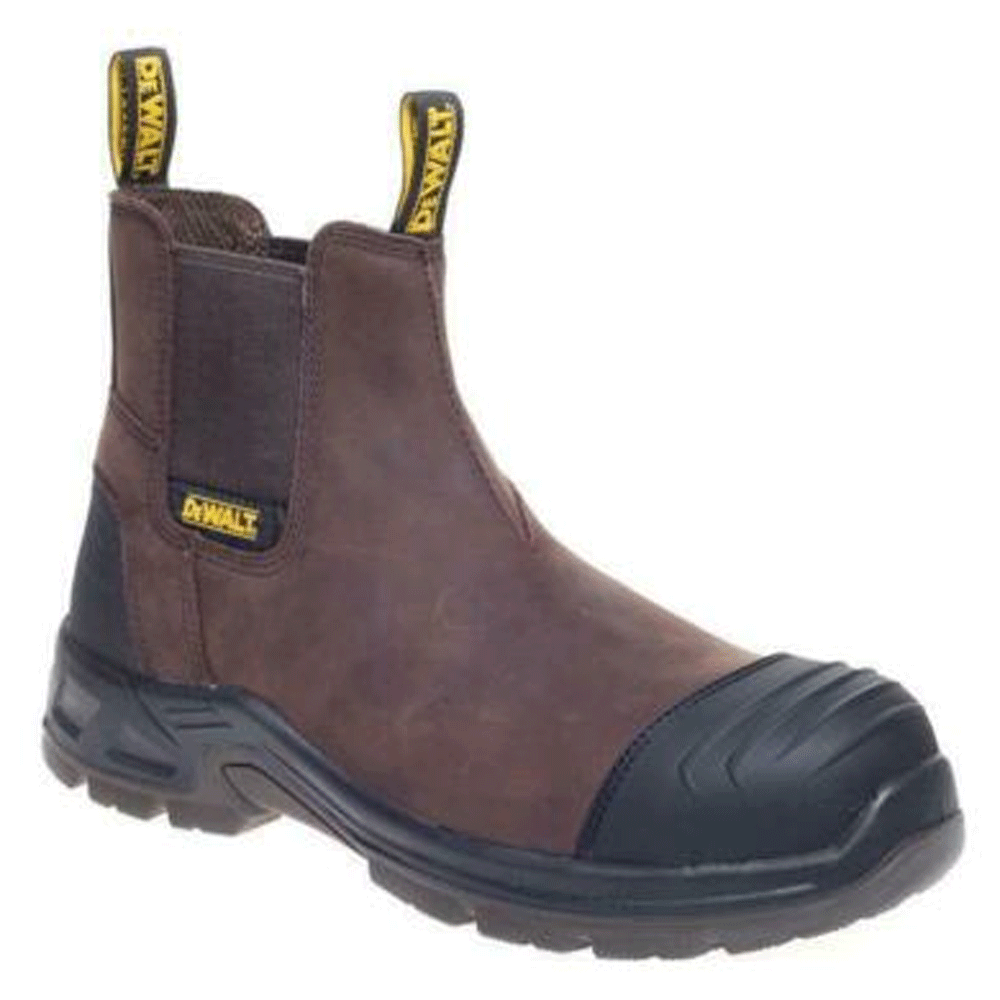 DeWalt Grafton Water Resistant Steel Toe Cap Work Dealer Boots Brown