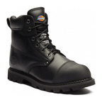 Dickies Crawford Leather Steel Toe Safety Work Safety Boots FD9210 Black / Brown