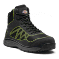 Dickies Phoenix Safety Boots FC9526 Black / Lime / Grey / White