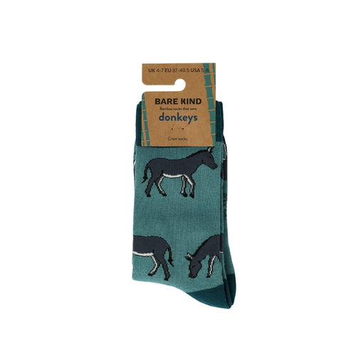 Bare Kind Save the Donkeys Bamboo Socks
