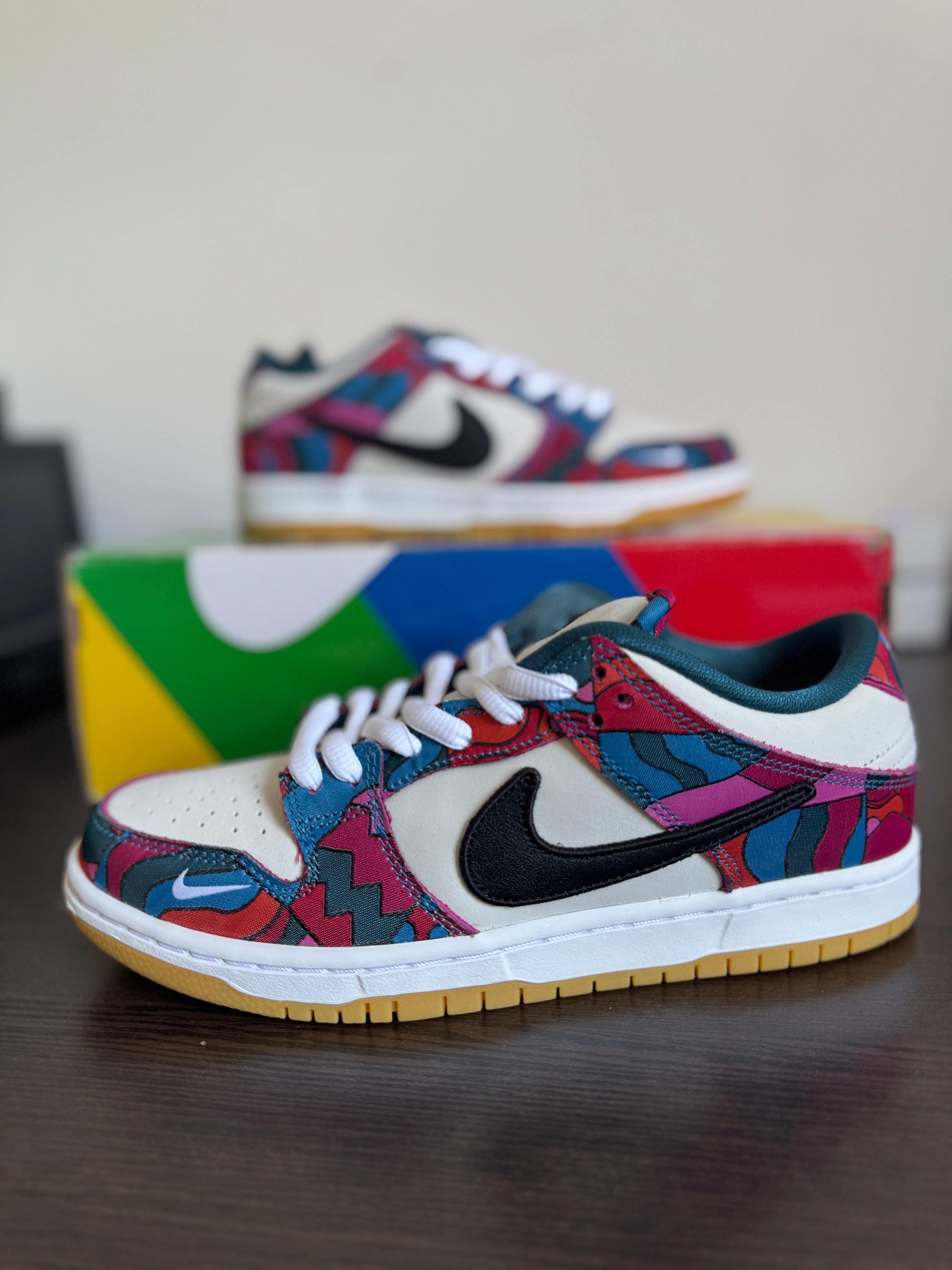Nike SB Dunk Low Pro Parra Abstract Art Trainers