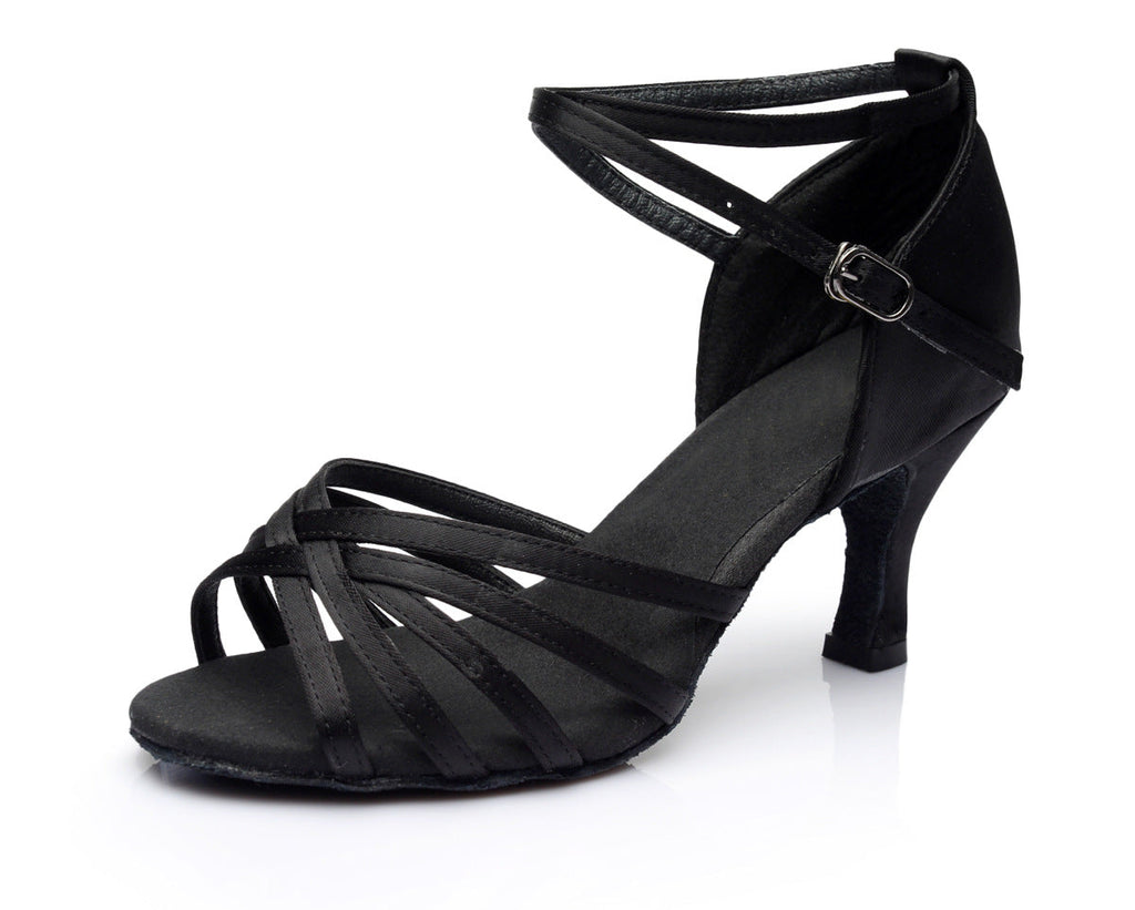 Womens Black Five Part 5 Heels