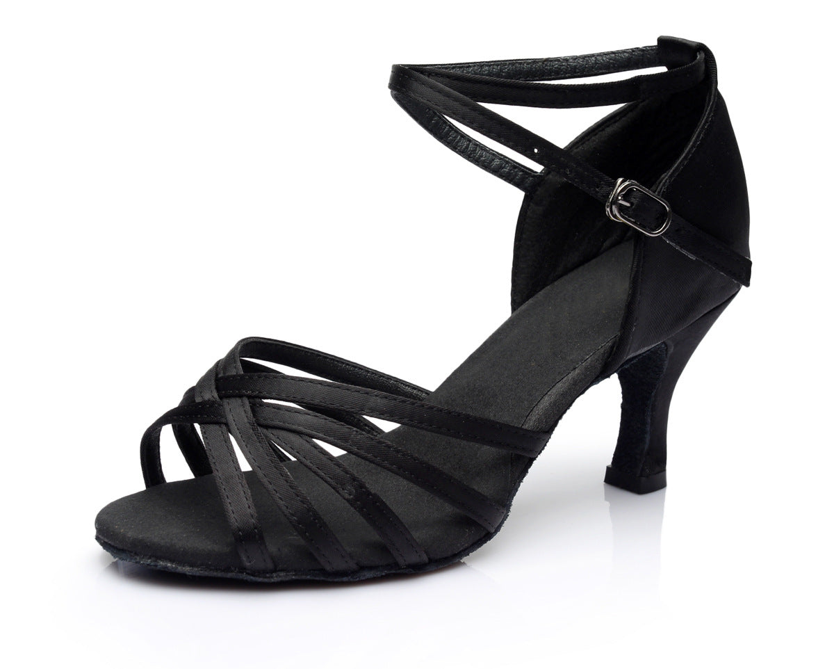 Womens Black Five Part 5 Heels