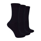 Sock Snob 3 Pairs Womens Merino Wool Winter Thick Cushion Warm Boot Socks
