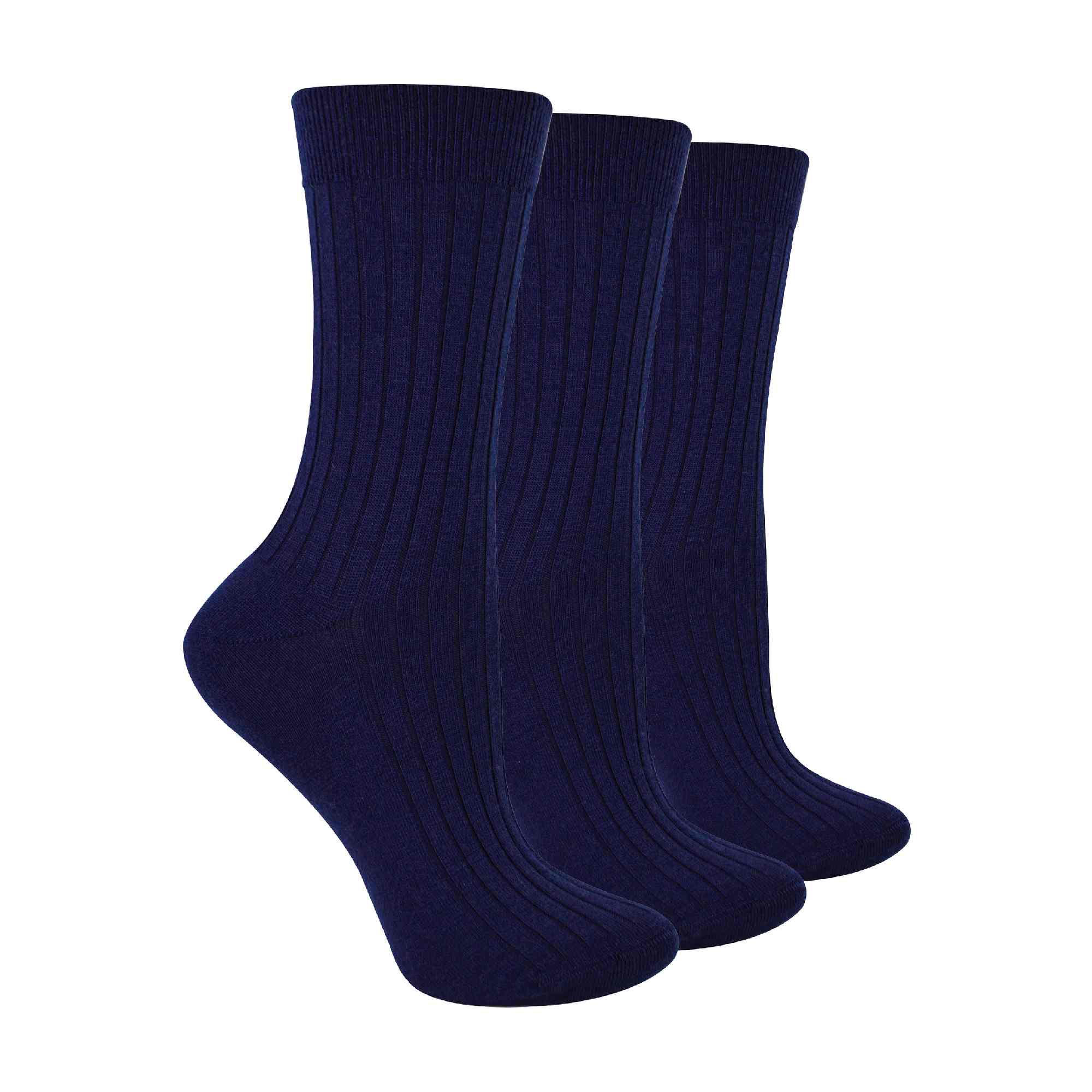 Sock Snob 3 Pairs Womens Merino Wool Winter Thick Cushion Warm Boot Socks