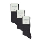 Sock Snob 3 Pairs Womens Merino Wool Winter Thick Cushion Warm Boot Socks