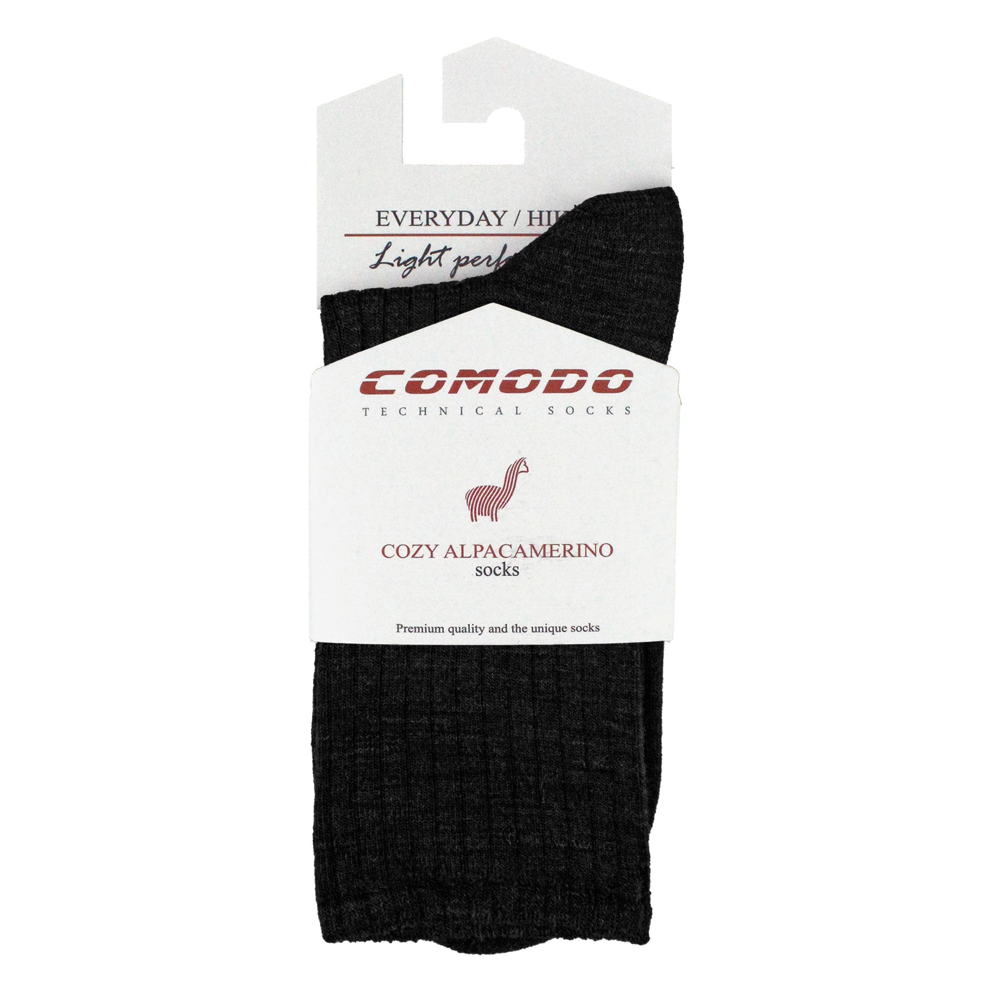 Comodo Unisex Alpaca Merino Wool Hiking Socks
