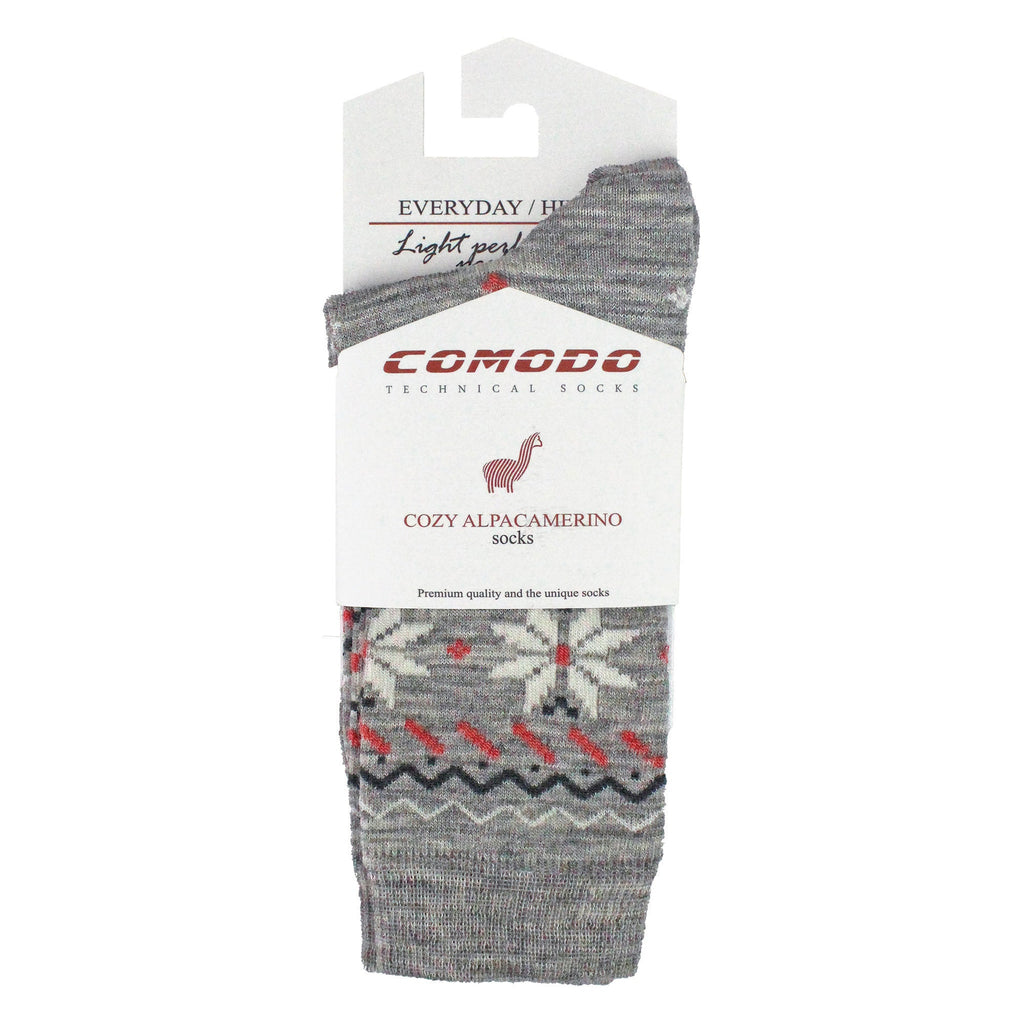 Comodo Unisex Alpaca Merino Wool Hiking Socks