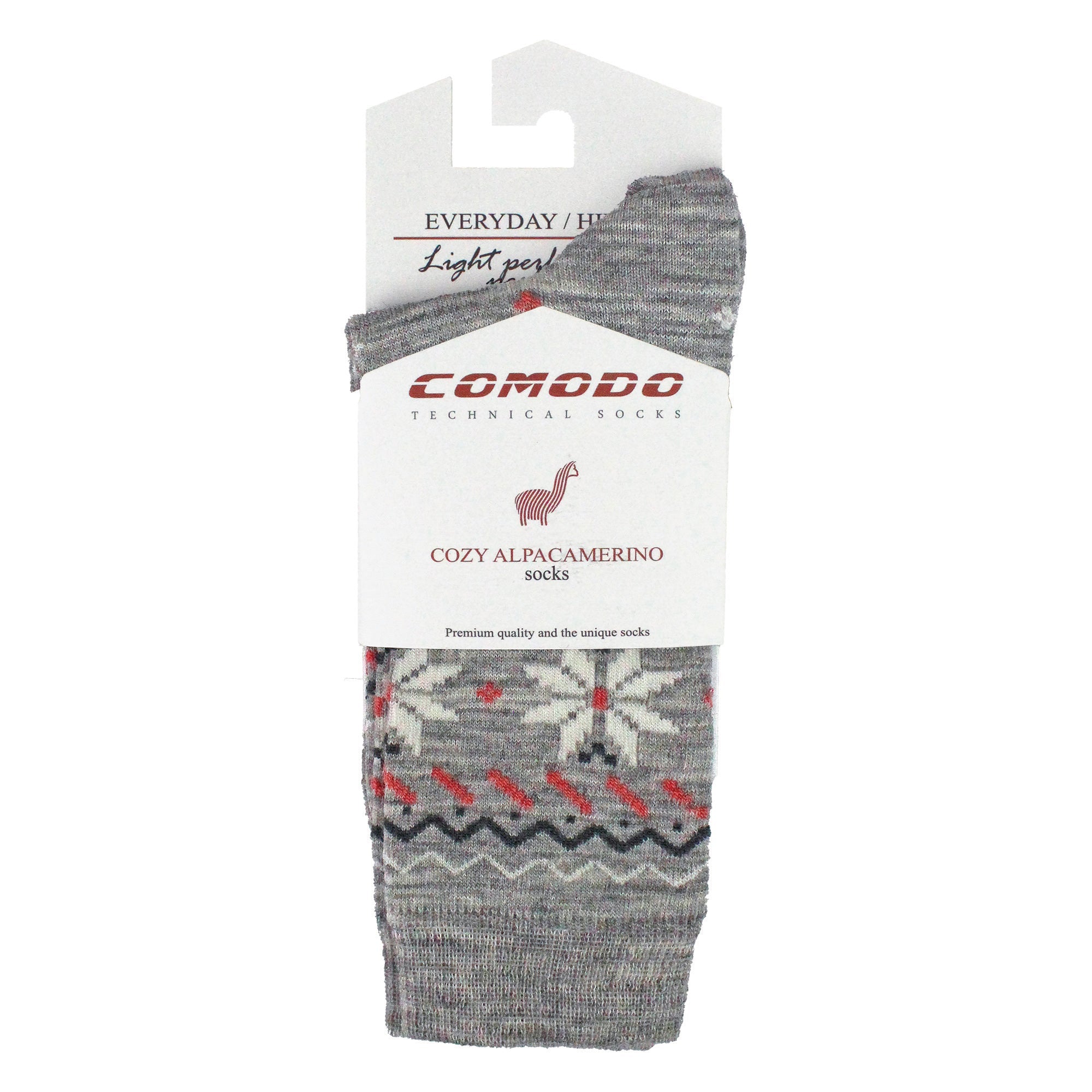 Comodo Unisex Alpaca Merino Wool Hiking Socks