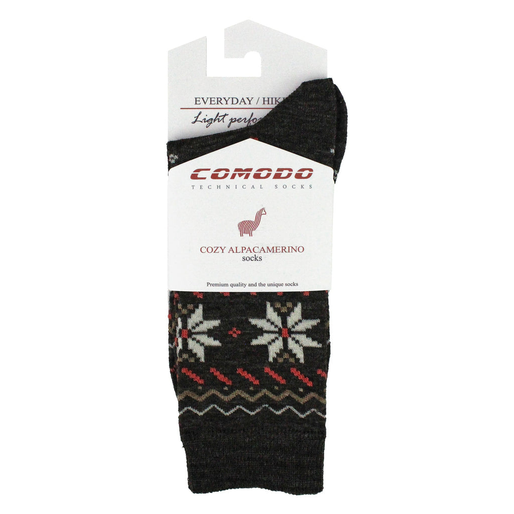 Comodo Unisex Alpaca Merino Wool Hiking Socks