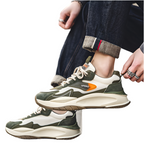 Mens Non Slip Low Top Round Toe Trainers